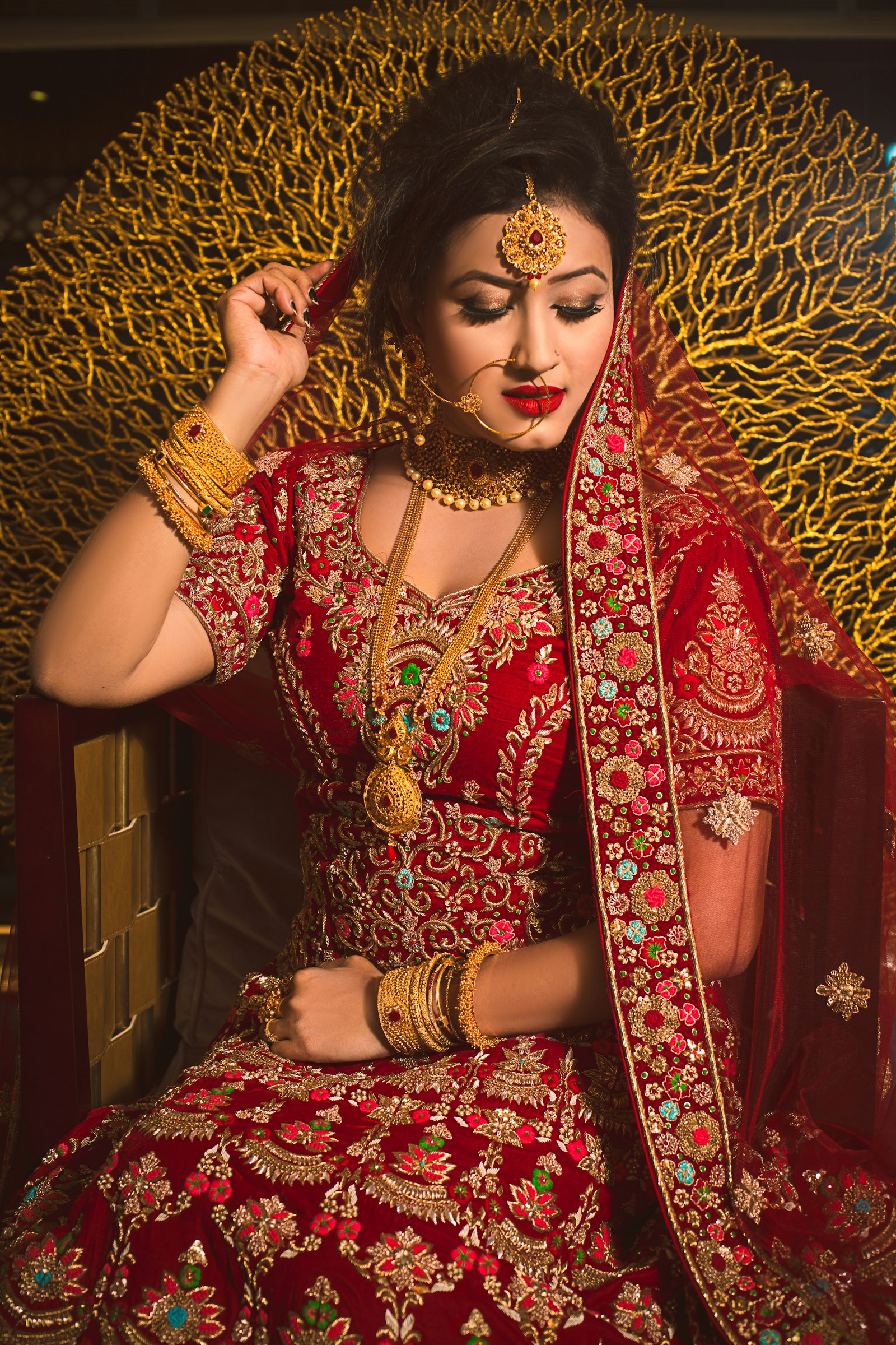 TWAARA bridal couture — hand-embroidered lehenga